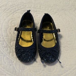 Crewcuts Navy Sparkle Mary Jane’s K8